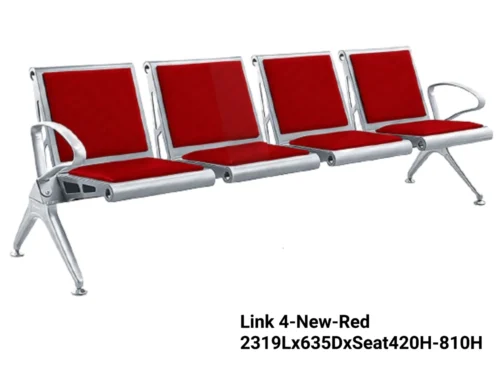 Link Chair - link chair with cushion Link 4-New- pvc red