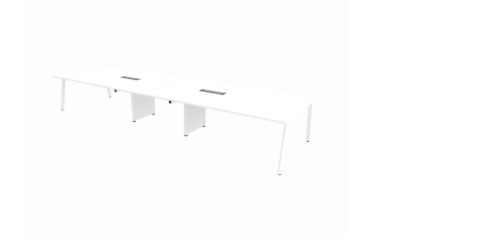 Metal Leg - Astra A leg meeting table - Office Furniture Direct
