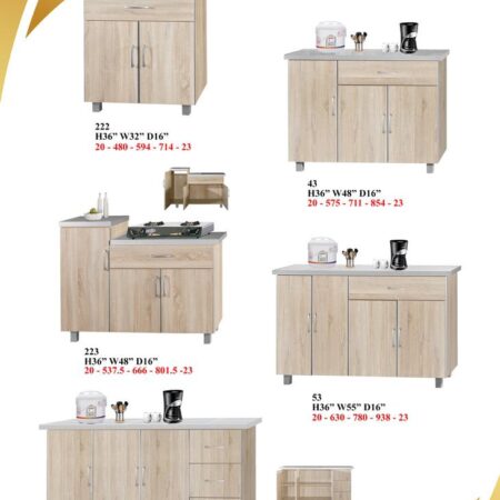 Kitchen Cabinet - Wooden Cabinet