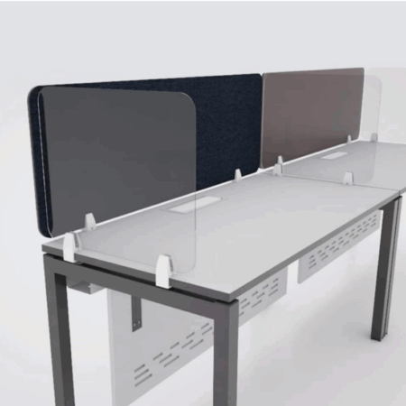 clear acrylic divider panel