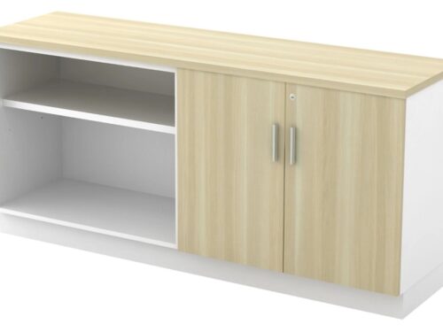 B-YOD7160-YOD7180 COMBINATION LOW CABINET (OPEN SHELF + SWINGING DOOR)