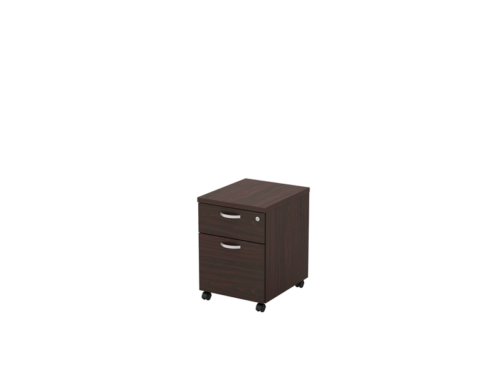 Q-YM2-WN MOBILE PEDESTAL 1-DRAWER AND 1-FILING (1D1F)