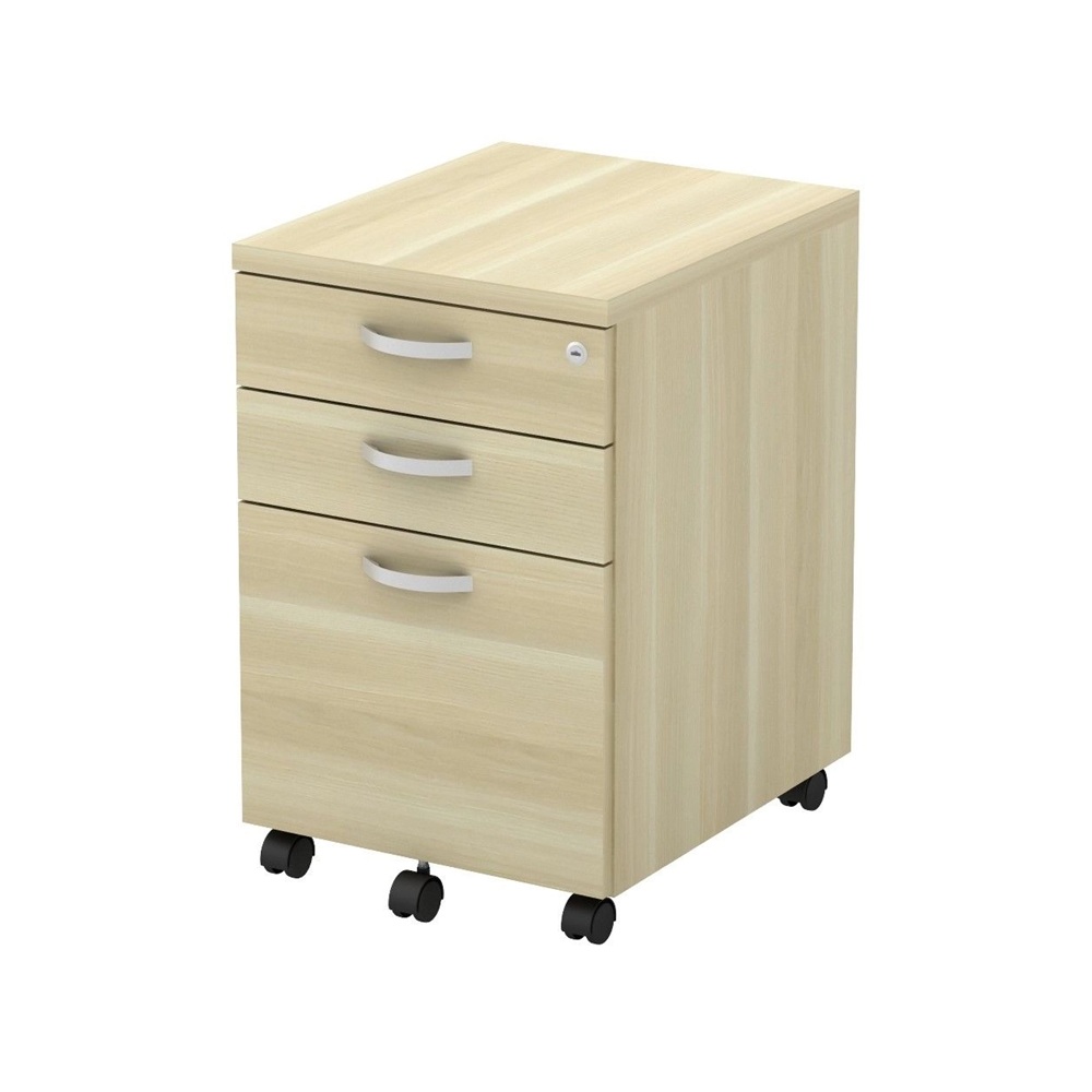 Q-YMP3 MOBILE PEDESTAL 2-DRAWER AND 1-FILING (2D1F)
