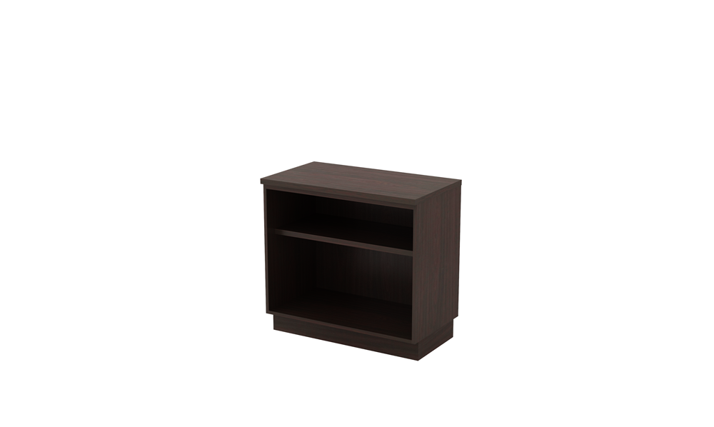 Q-YO875-YO975-WN OPEN SHELF LOW CABINET (HEIGHT : 750mm)