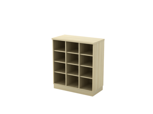Q-YP9 PIGEON 12 HOLES LOW CABINET
