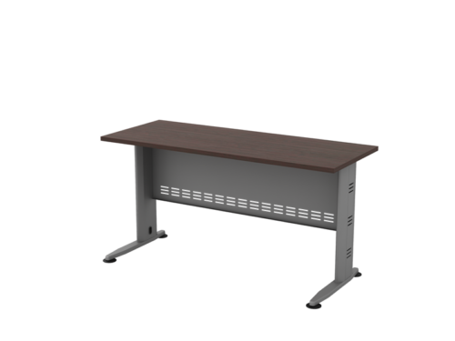 QT-ST-WN QUINCY SERIES METAL J-LEG SIDE TABLE (WITHOUT TEL CAP)