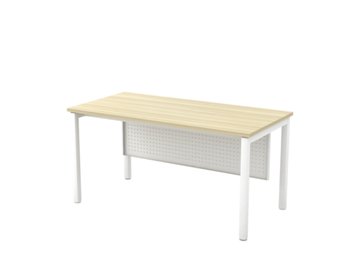 SMT-ST SKYWALK SERIES SIDE TABLE WITH METAL MODESTY PANEL (WITHOUT TEL CAP)