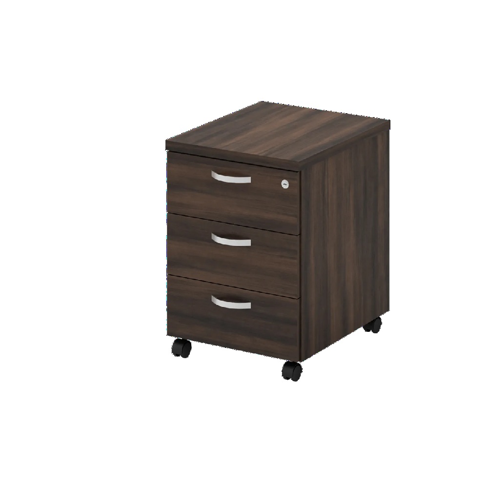 Q-YM3-WN MOBILE PEDESTAL 3-DRAWERS (3D)